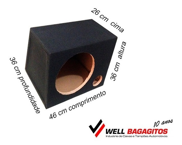 Caixa bob residencial vazia para 1 6×9 com aparelho – Wellbagagitos