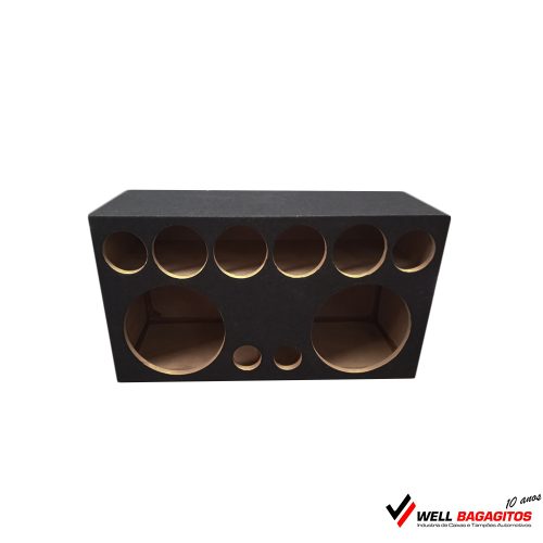 Caixa Dupla 12 4c 2t Ideal Para Carros Pequenos
