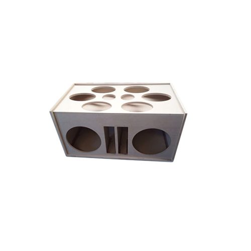 Caixa C/ 6x9 Dupla 12 com recuo para led